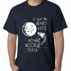 Bewild I Love My GrandKids To The Moon And Back Mens T-shirt 19 Bewild I Love My GrandKids To The Moon And Back Mens T-shirt