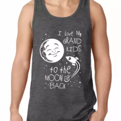 Bewild I Love My GrandKids To The Moon And Back Tank Top Positive Reinforcement