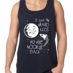 Bewild I Love My GrandKids To The Moon And Back Tank Top Positive Reinforcement