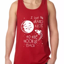 Bewild I Love My GrandKids To The Moon And Back Tank Top Positive Reinforcement