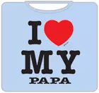 Bewild Positive Reinforcement I Love My Papa Kids T-Shirt 5 Bewild Positive Reinforcement I Love My Papa Kids T-Shirt