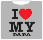 Bewild Positive Reinforcement I Love My Papa Kids T-Shirt 6 Bewild Positive Reinforcement I Love My Papa Kids T-Shirt