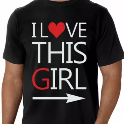 Bewild I Love This Girl Men's T-Shirt Positive Reinforcement