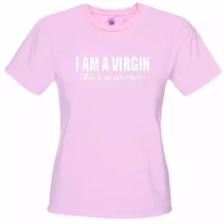 Bewild I'm A Virgin (Old Shirt) Girls T-Shirt