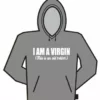 Bewild Cool Funny & Offensive I'm A Virgin (Old Shirt) Hoodie 2 Bewild Cool Funny & Offensive I'm A Virgin (Old Shirt) Hoodie