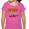 Bewild Positive Reinforcement I'm Cute See My Aunt Kids T-Shirt