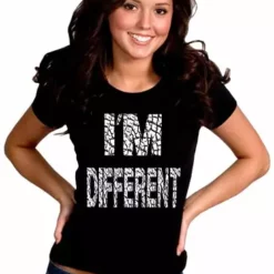 Bewild Cool Funny & Offensive I'm Different Girl's T-Shirt