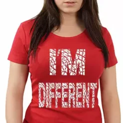 Bewild Cool Funny & Offensive I'm Different Girl's T-Shirt