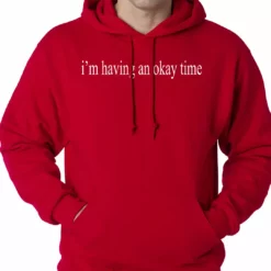 Bewild I'm Having An Okay Time Adult Hoodie Famous Quotes And Sayings 18 Bewild I'm Having An Okay Time Adult Hoodie Famous Quotes And Sayings