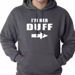 Bewild Famous Quotes And Sayings I'm Her DUFF Arrow Designated Ugly Fat Friend Adult Hoodie 15 Bewild Famous Quotes And Sayings I'm Her DUFF Arrow Designated Ugly Fat Friend Adult Hoodie