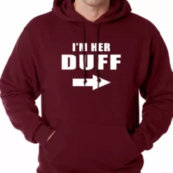 Bewild Famous Quotes And Sayings I'm Her DUFF Arrow Designated Ugly Fat Friend Adult Hoodie 18 Bewild Famous Quotes And Sayings I'm Her DUFF Arrow Designated Ugly Fat Friend Adult Hoodie