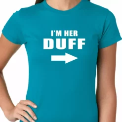 Bewild I'm Her DUFF Arrow Designated Ugly Fat Friend Girls T-shirt