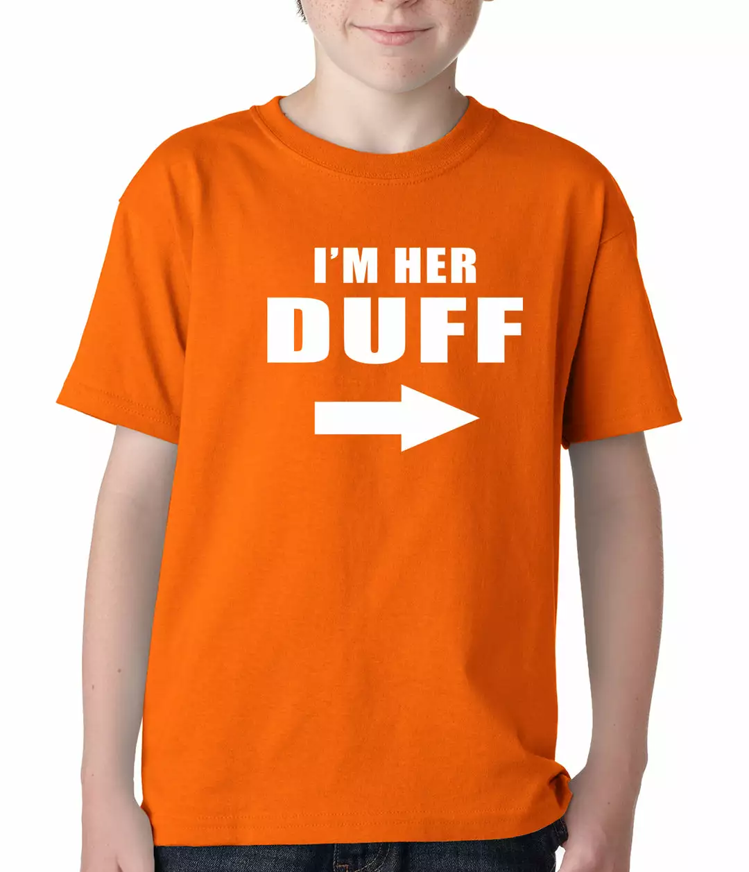Bewild Famous Quotes And Sayings I'm Her DUFF Arrow Designated Ugly Fat Friend Kids T-shirt 9 Bewild Famous Quotes And Sayings I'm Her DUFF Arrow Designated Ugly Fat Friend Kids T-shirt