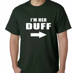 Bewild I'm Her DUFF Arrow Designated Ugly Fat Friend Mens T-shirt Famous Quotes And Sayings