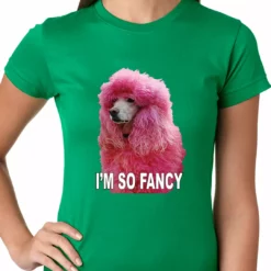 Bewild I'm So Fancy - Pink Poodle Ladies T-shirt Cool Funny & Offensive 19 Bewild I'm So Fancy - Pink Poodle Ladies T-shirt Cool Funny & Offensive