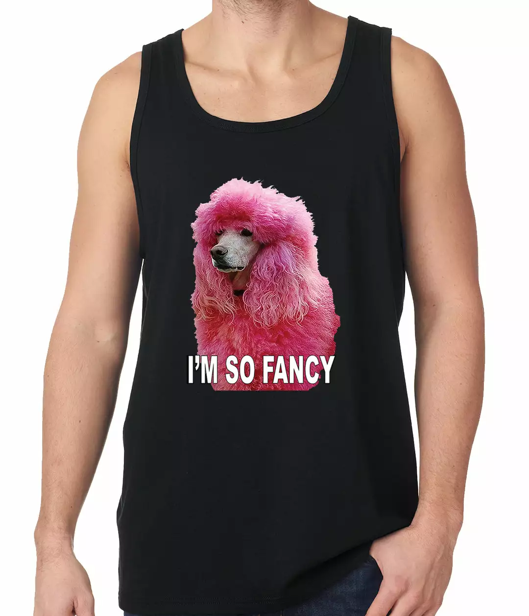Bewild I'm So Fancy - Pink Poodle Tank Top Cool Funny & Offensive 4 Bewild I'm So Fancy - Pink Poodle Tank Top Cool Funny & Offensive