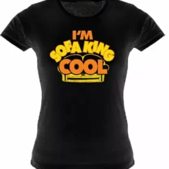 Bewild I'm Sofa King Cool Girls T-Shirt :: From The Movie "Accepted" (Black)
