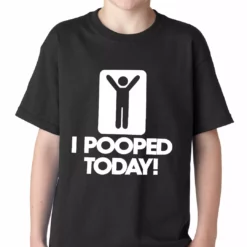 Bewild I Pooped Today Kids T-shirt