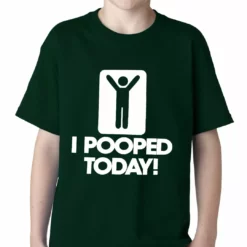 Bewild I Pooped Today Kids T-shirt