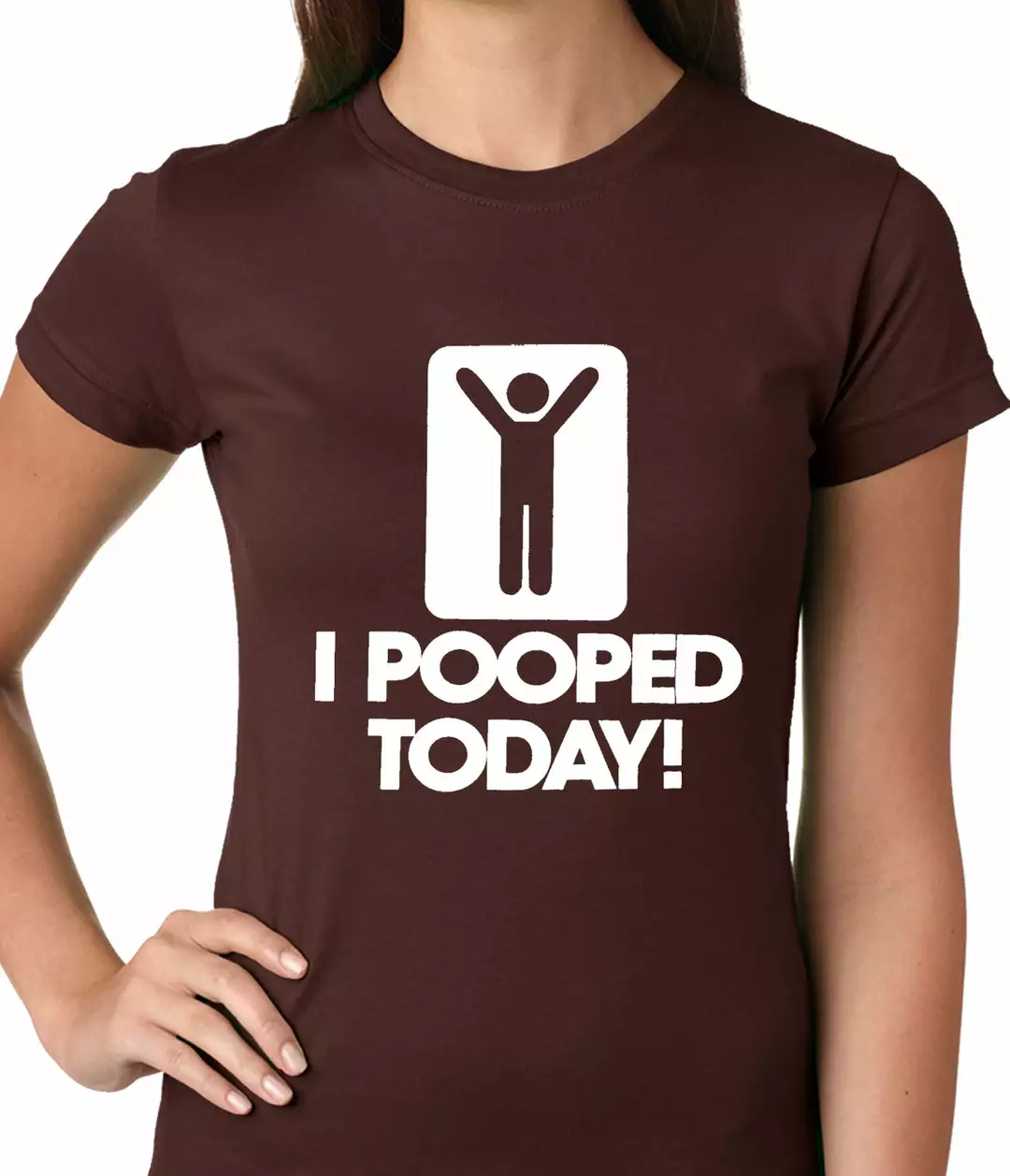 Bewild I Pooped Today Ladies T-shirt Cool Funny & Offensive 4 Bewild I Pooped Today Ladies T-shirt Cool Funny & Offensive