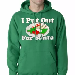 Bewild I Put Out For Santa Funny Adult Hoodie