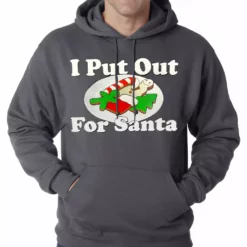 Bewild I Put Out For Santa Funny Adult Hoodie
