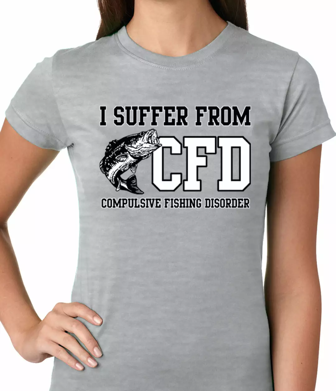 Bewild I Suffer From Compulsive Fishing Disorder Ladies T-shirt Cool Funny & Offensive 3 Bewild I Suffer From Compulsive Fishing Disorder Ladies T-shirt Cool Funny & Offensive