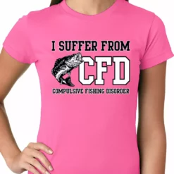 Bewild I Suffer From Compulsive Fishing Disorder Ladies T-shirt Cool Funny & Offensive 13 Bewild I Suffer From Compulsive Fishing Disorder Ladies T-shirt Cool Funny & Offensive