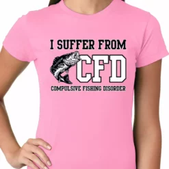 Bewild I Suffer From Compulsive Fishing Disorder Ladies T-shirt Cool Funny & Offensive 16 Bewild I Suffer From Compulsive Fishing Disorder Ladies T-shirt Cool Funny & Offensive