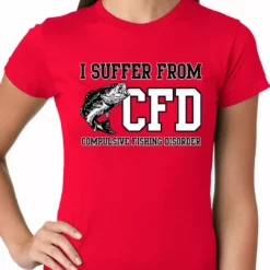 Bewild I Suffer From Compulsive Fishing Disorder Ladies T-shirt Cool Funny & Offensive 17 Bewild I Suffer From Compulsive Fishing Disorder Ladies T-shirt Cool Funny & Offensive