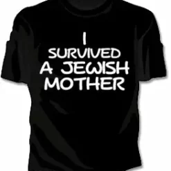 Bewild Cool Funny & Offensive I Survived A Jewish Mother Girls T-Shirt