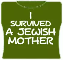Bewild I Survived A Jewish Mother Girls T-Shirt (Army)