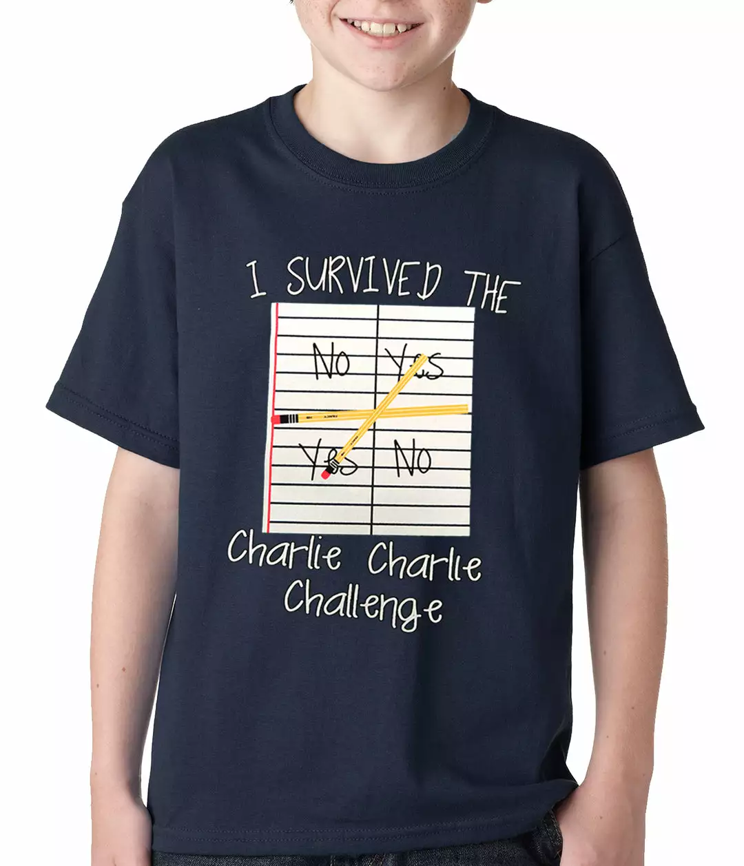 Bewild Cool Funny & Offensive I Survived Charlie Charlie Kids T-shirt 7 Bewild Cool Funny & Offensive I Survived Charlie Charlie Kids T-shirt
