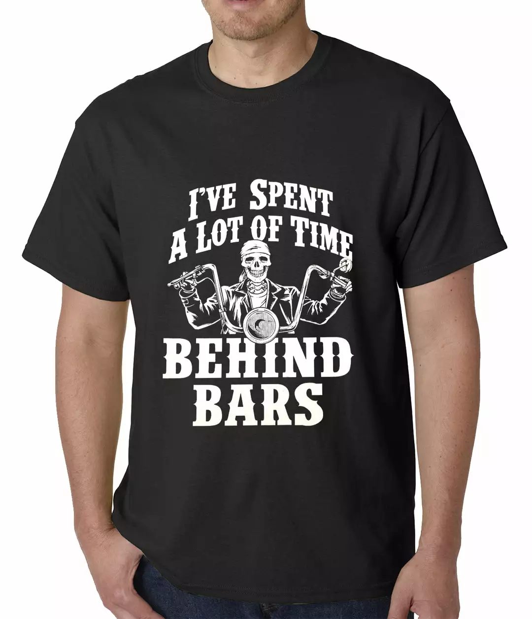 Bewild I've Spent A Lot Of Time Behind Bars Mens T-shirt 3 Bewild I've Spent A Lot Of Time Behind Bars Mens T-shirt