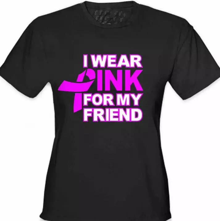 Bewild I Wear Pink For My... Girl's T-Shirt Positive Reinforcement 4 Bewild I Wear Pink For My... Girl's T-Shirt Positive Reinforcement