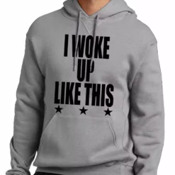 Bewild I Woke Up Like This W/ Stars Adult Hoodie Hip-Hop Inspired Clothing