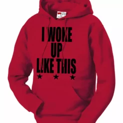 Bewild I Woke Up Like This W/ Stars Adult Hoodie Hip-Hop Inspired Clothing