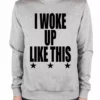 Bewild I Woke Up Like This W/ Stars Crewneck Sweatshirt Hip-Hop Inspired Clothing