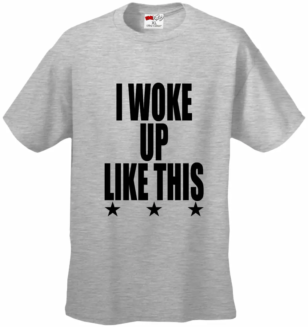 Bewild I Woke Up Like This W/ Stars Men's T-Shirt 5 Bewild I Woke Up Like This W/ Stars Men's T-Shirt