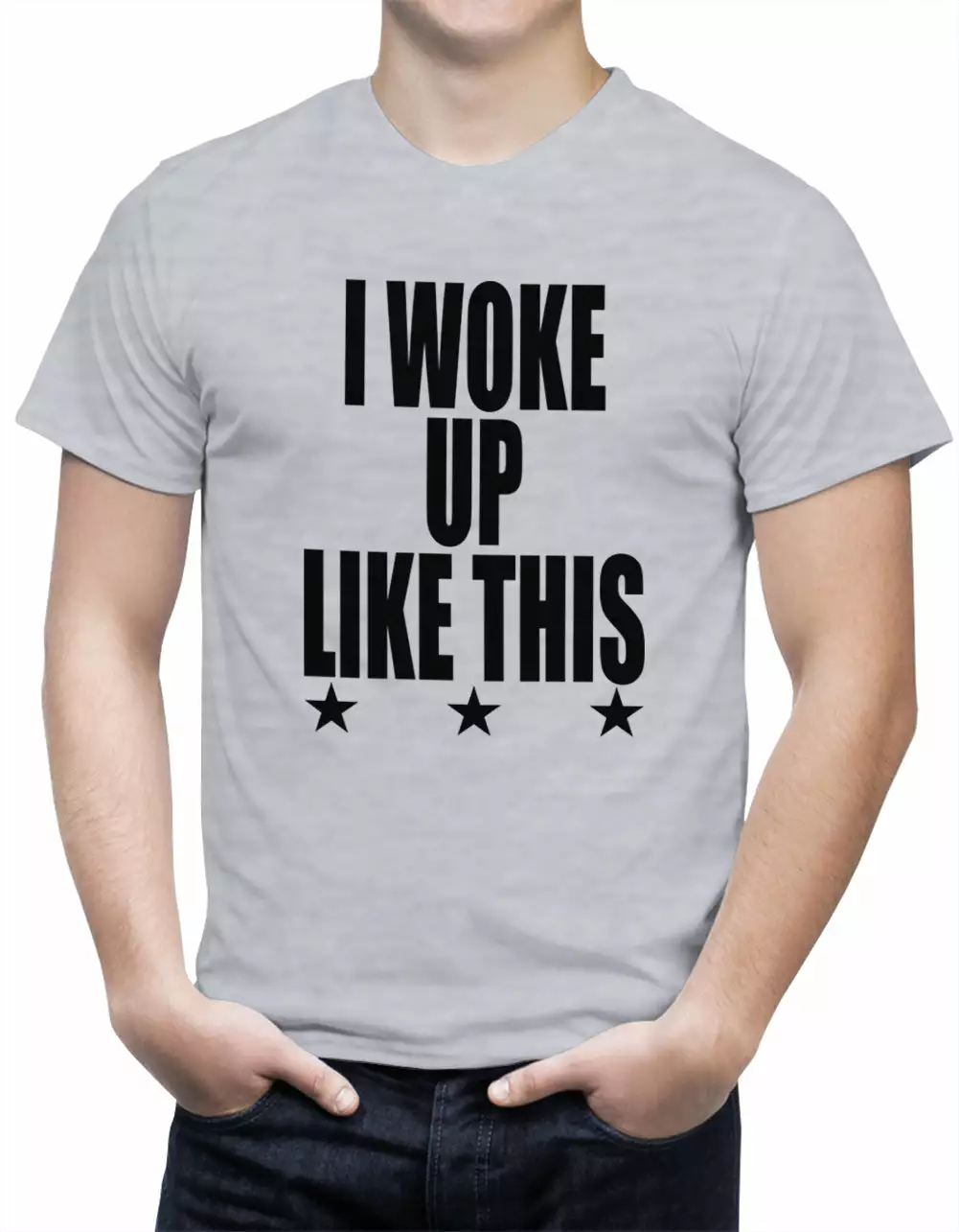 Bewild I Woke Up Like This W/ Stars Men's T-Shirt 4 Bewild I Woke Up Like This W/ Stars Men's T-Shirt