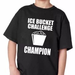 Bewild Ice Bucket Challenge Champion Kids T-Shirt