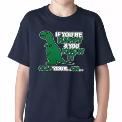 Bewild If You're Happy & You Know It Clap Your OH T-Rex Kids T-shirt Cool Funny & Offensive 17 Bewild If You're Happy & You Know It Clap Your OH T-Rex Kids T-shirt Cool Funny & Offensive