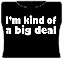 Bewild Positive Reinforcement Im Kind Of A Big Deal Girls T-Shirt (Black)