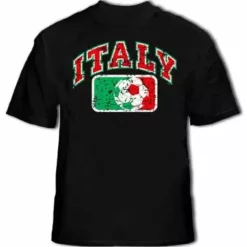 Bewild Nationality & Ethnic International Italy Soccer T-Shirt
