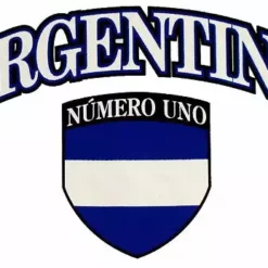 Bewild Nationality & Ethnic International Soccer Shirts - Argentina Crest T-Shirt (Girls) 11 Bewild Nationality & Ethnic International Soccer Shirts - Argentina Crest T-Shirt (Girls)