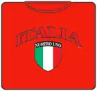 Bewild Nationality & Ethnic International Soccer Shirts - Italia Crest T-Shirt (Mens) 7 Bewild Nationality & Ethnic International Soccer Shirts - Italia Crest T-Shirt (Mens)