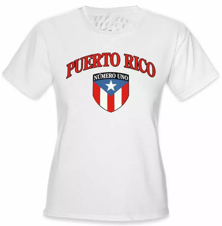 Bewild Nationality & Ethnic International Soccer Shirts - Puerto Rico Crest T-Shirt (Girls) 5 Bewild Nationality & Ethnic International Soccer Shirts - Puerto Rico Crest T-Shirt (Girls)