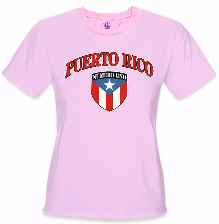 Bewild Nationality & Ethnic International Soccer Shirts - Puerto Rico Crest T-Shirt (Girls) 6 Bewild Nationality & Ethnic International Soccer Shirts - Puerto Rico Crest T-Shirt (Girls)