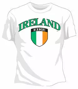 Bewild Ireland Eire Girls T-Shirt Nationality & Ethnic 3 Bewild Ireland Eire Girls T-Shirt Nationality & Ethnic