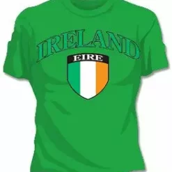 Bewild Ireland Eire Girls T-Shirt Nationality & Ethnic 9 Bewild Ireland Eire Girls T-Shirt Nationality & Ethnic